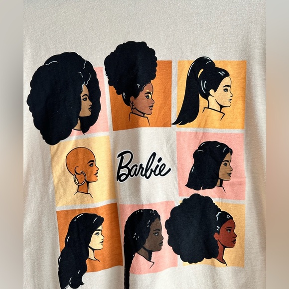 Black Barbie T shirt | Afro Barbie T Shirt - Picture 2 of 5